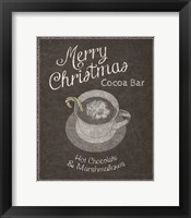 Chalkboard Christmas Signs IV Fine Art Print