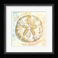 Golden Treasures Inspiration VII Framed Print