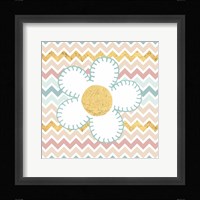Baby Quilt Gold II Framed Print