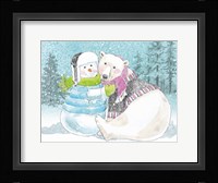 Polar Cap Friends III Framed Print
