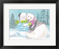 Polar Cap Friends III Framed Print