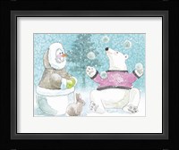 Polar Cap Friends I Framed Print