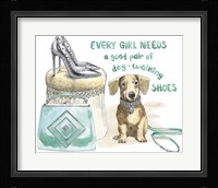 Glamour Pups V Framed Print
