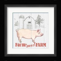 Farm To Table III Framed Print