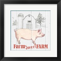 Farm To Table III Framed Print
