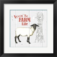 Farm To Table VII Framed Print