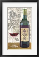Wine and Roses II no Border Framed Print