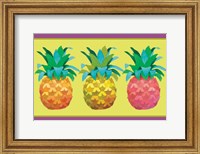 Island Time Pineapples I Fine Art Print