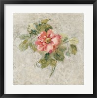 Provence Rose II Red and Neutral Fine Art Print