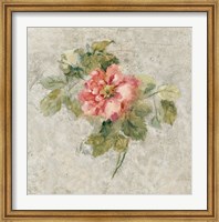 Provence Rose II Red and Neutral Fine Art Print