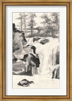 Sumi Waterfall I Fine Art Print
