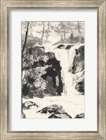 Sumi Waterfall III Fine Art Print
