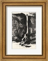 Sumi Waterfall View II Fine Art Print