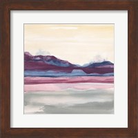 Purple Rock Dawn II Fine Art Print