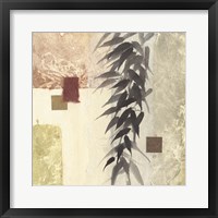 Textured Bamboo II Framed Print