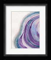 Watercolor Geode I Framed Print