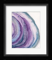 Watercolor Geode II Framed Print