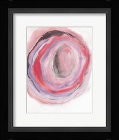 Watercolor Geode VII Framed Print