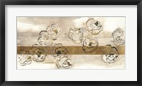 Dusted Gold Panel III Framed Print