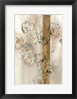 Dusted Gold Panel I Fine Art Print