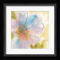 Flower Tints I Framed Print
