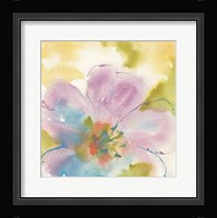 Flower Tints II Framed Print