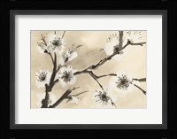 Spring Blossoms II Crop Framed Print