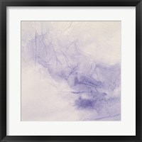 Crinkle Purple Framed Print