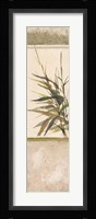 Scrolled Textural Grass III Framed Print