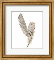 Gold Feathers VIII Fine Art Print