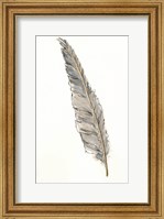 Gold Feathers VI Fine Art Print