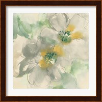 Silver Quince I Teal Fine Art Print