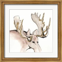 Gilded Moose Fine Art Print