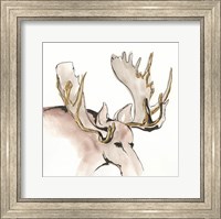 Gilded Moose Fine Art Print