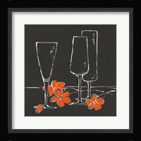 Flutes Framed Print