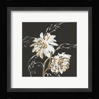 Gilded Sunflowers Framed Print