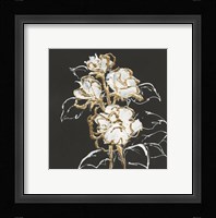 Gilded Roses Framed Print