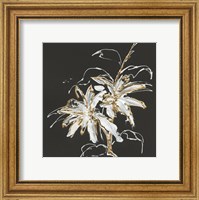 Gilded Poinsettias Fine Art Print