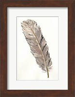 Gold Feathers V Fine Art Print