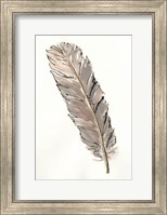 Gold Feathers V Fine Art Print