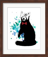 Dapper Red Panda Fine Art Print