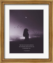 Doubt Thou the Stars are Fire Shakespeare Night Scene Grayscale Fine Art Print