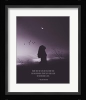 Doubt Thou the Stars are Fire Shakespeare Night Scene Grayscale Fine Art Print