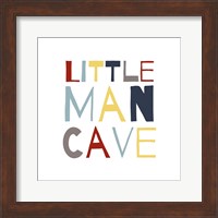 Little Man Cave Primary Color Palette Fine Art Print