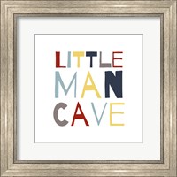 Little Man Cave Primary Color Palette Fine Art Print