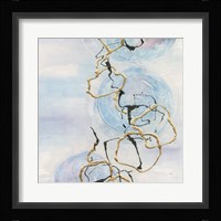 Abstract Lines on Pastel II Framed Print