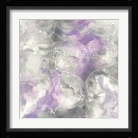 Amethyst Circles I Framed Print