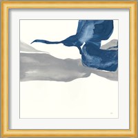 Sapphire and Gray I Fine Art Print