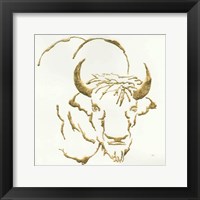 Gilded Bison Fine Art Print