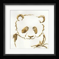 Gilded Panda Fine Art Print